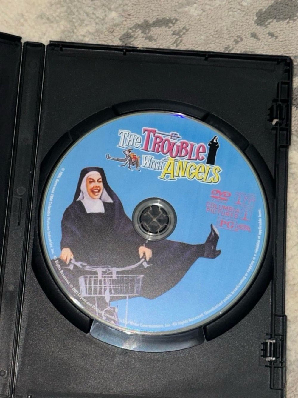 The Trouble With Angels DVD - Blue Disc